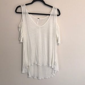 Free people cold shoulder t-shirt
